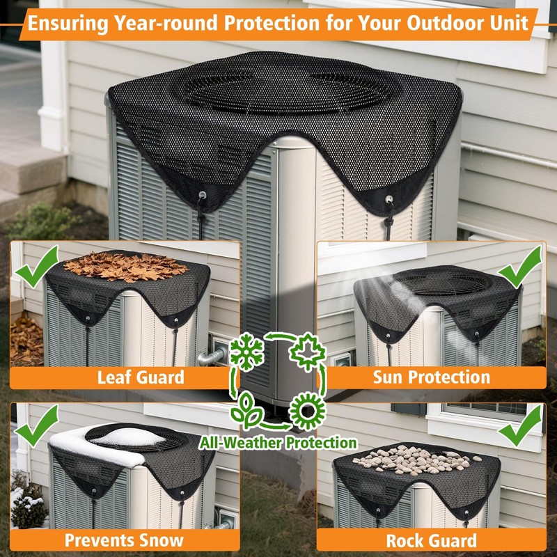NNG 32'' X 32'' Central Air Conditioner Cover for Outside