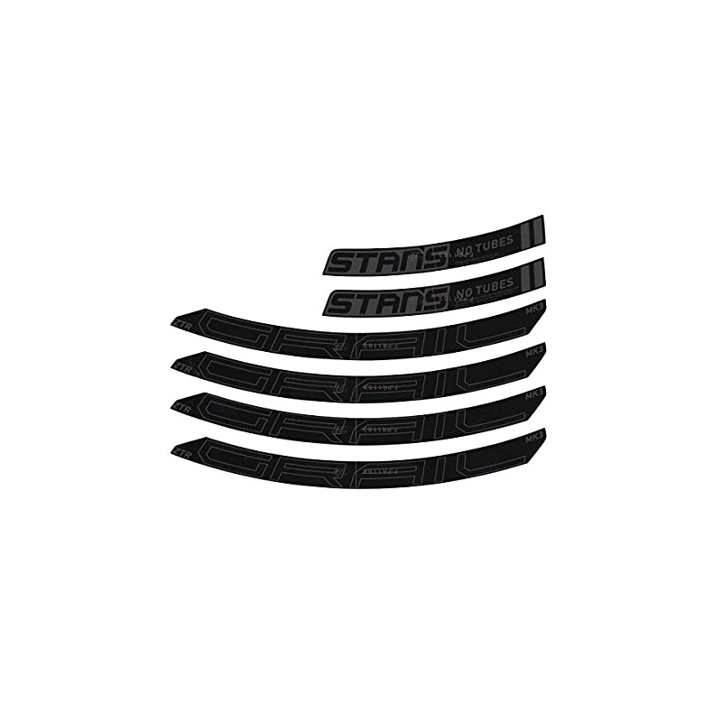 Stans No Tube DECAL GRAIL MK3 700C DECAL ONLY BLACK-7C