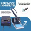 WEP Digital Soldering Iron Kit With Desoldering Hot Air Rework