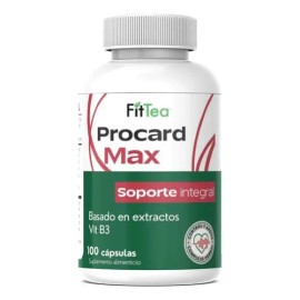 Fittea Procard Max Control Apoyo 100 Cápsulas Vit Sabor