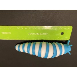 Unbranded New Buy One Get One Fidget Slug Toy - Stress Reliever