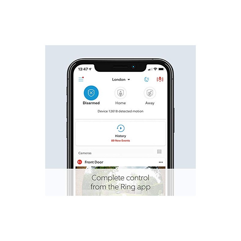 Ring Ring Video Doorbell Wired | Doorbell Security Camera with
