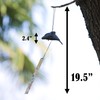A.F.N.A.L Japanese Wind Chime Cast-Iron Outdoor Ornament for Garden, Patio