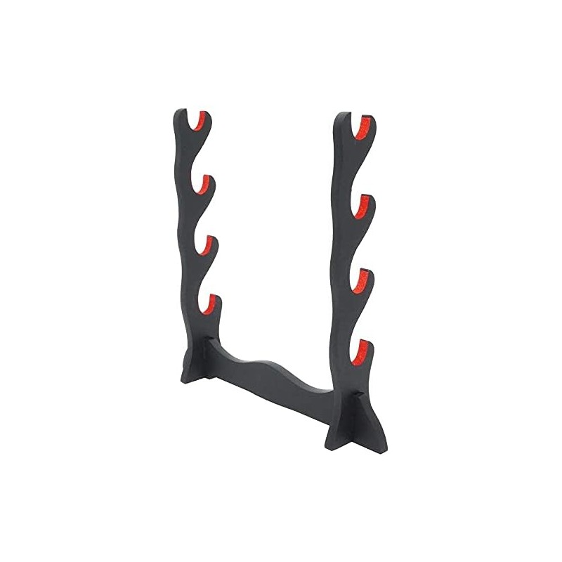 Sword Stand, Velvet Padded Katana Wakizashi Tanto Holder - Wall