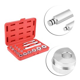 17PCS Wheel Bearing Race and Seal Bush Driver Kit, Auto Car Bearing Removal Installation Press Tool Set, Race Seal Bush Drivers