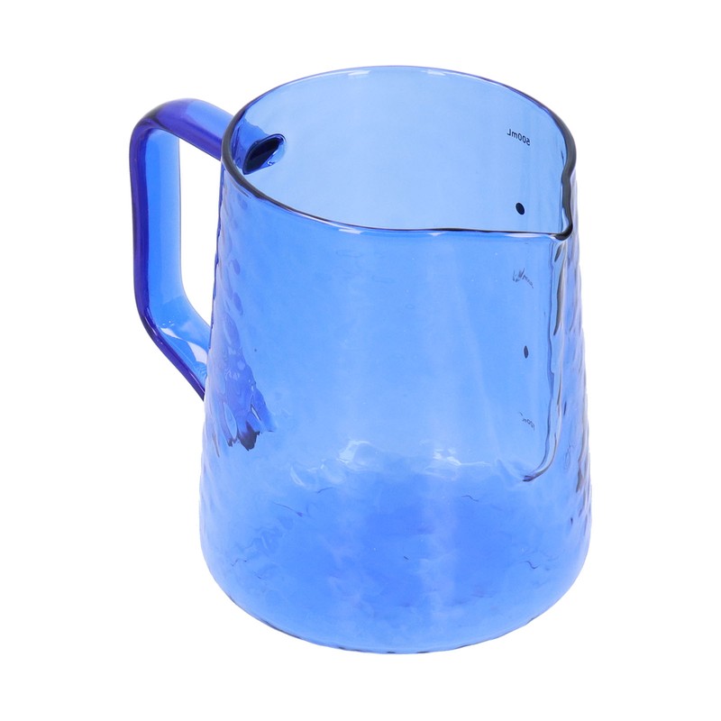 500ml Milk Frothing Pitcher Multipurpose Borosilicate Glass Milk Jug for