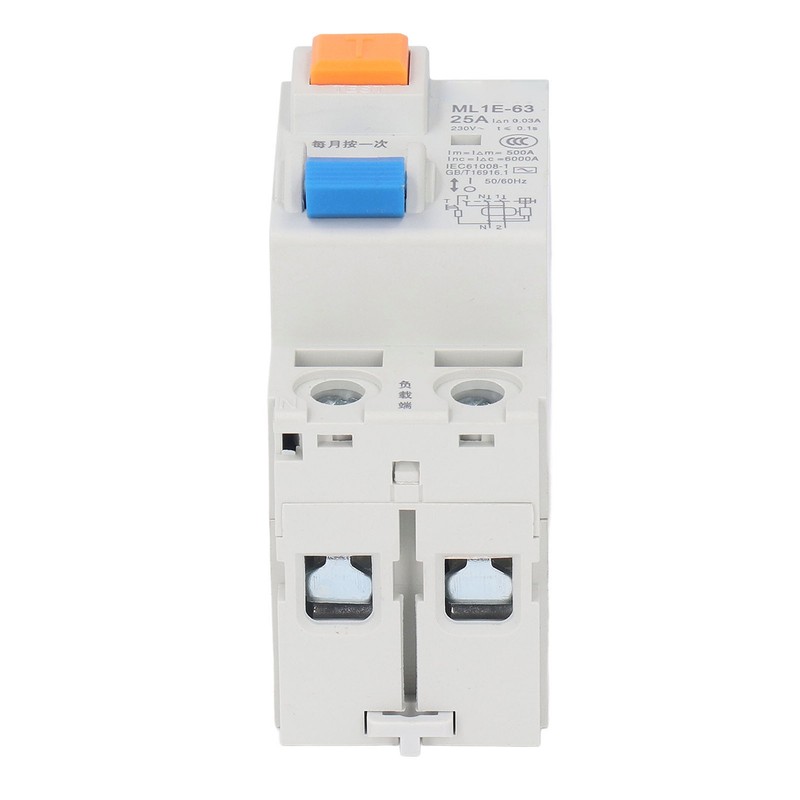 Miniature Current Circuit Breaker 1P+N Leakage Protection Switch for Engineering