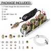 2" 52 mm 3 in1 Car Meter Triple Gauge Kit