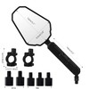 Motorcycle Mirrors, 8mm 10mm 7/8" Handlebar Motorcycle Rear View Mirrors,