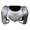 Sangamsteelcraft Sangamsteelcraft Medieval Iron Gorget Spaulders Arm Shoulder Set Viking