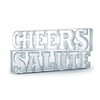 Zoku Unisex Cheers and Salute Ice Cube Tray, Orange