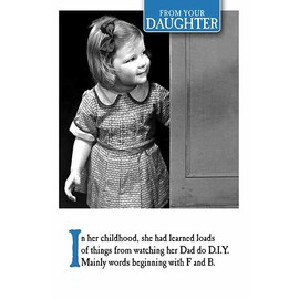 Father's Day Card from Daughter, Family Greeting Card