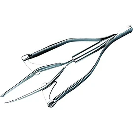 Pfeilring Automatic tweezers, 10 cm, nickel-plated