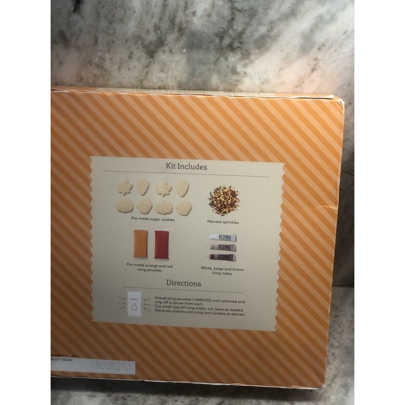 Hyde Favorite Day. New-Ready To Decorate Harvest Sugar Cookie Kit.