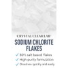Sodium Chlorite Flakes, 80% Tech Grade -1000g 1 Kg Clorito