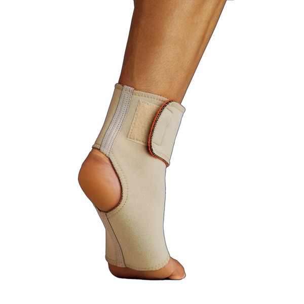 Thermoskin Ankle Wrap, Beige, Large
