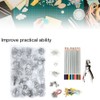 6PCs DIY Colored HandMade Heat Shrink Sheet DIY Crafts Tool