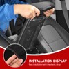 JeCar Armrest Pad Cover Neoprene Center Console Cushion Interior Accessories
