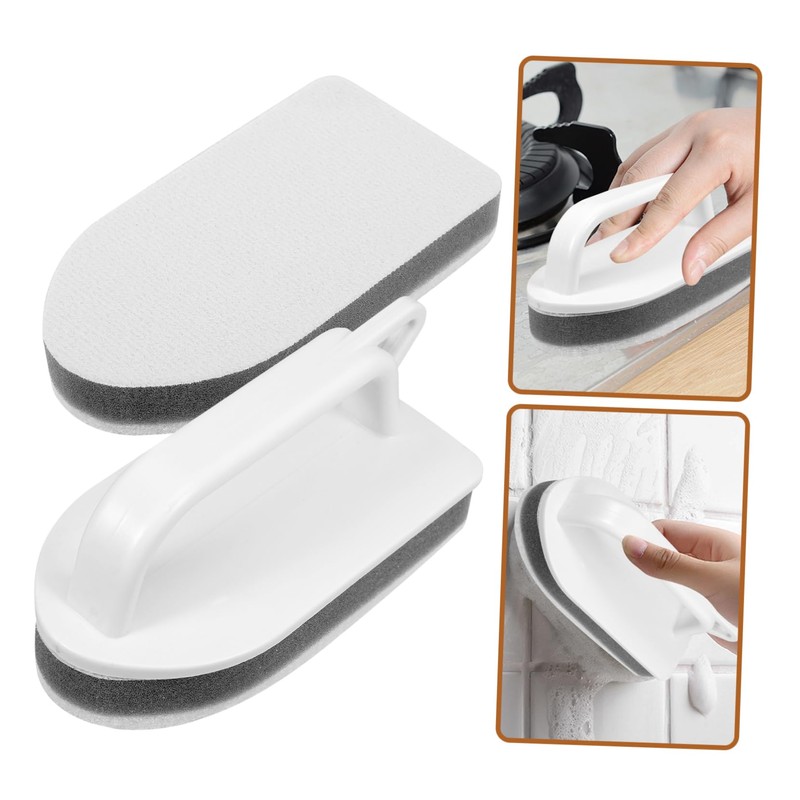 CHILDWEET 1 Set Multi Functional Handheld Cleaning Sponge Brush for