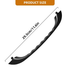 Microwave Door Handle Pull Replacement for GE Spacemaker XL JVM1339BW, JVM1350BW, JVM1330BW WB15X10020