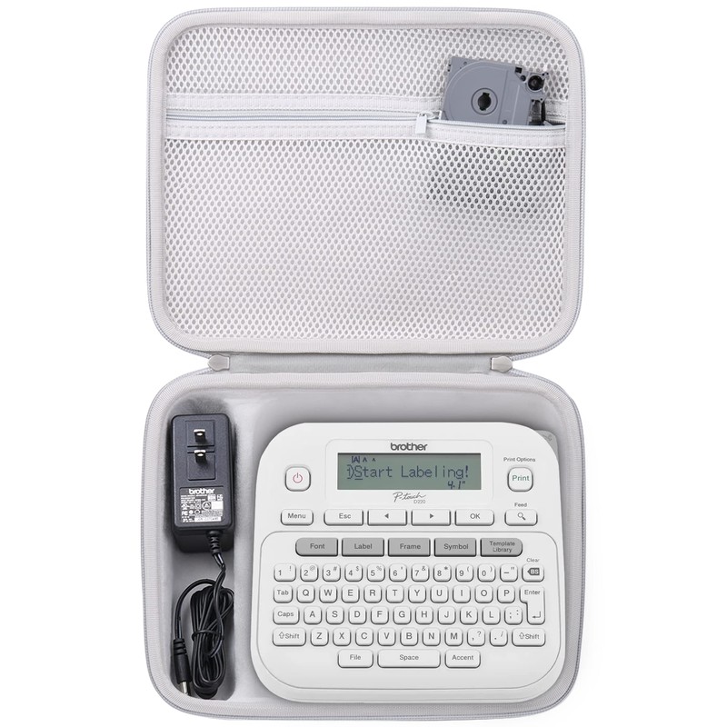 khanka Estuche de viaje rígido de repuesto para Brother P-Touch