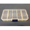 endlessparts 25x Clear Plastic Case Wholesale Container Nail Art Box