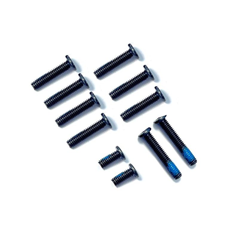 Gintai 11 PCS Black Lower Bottom Base Cover Case Screws