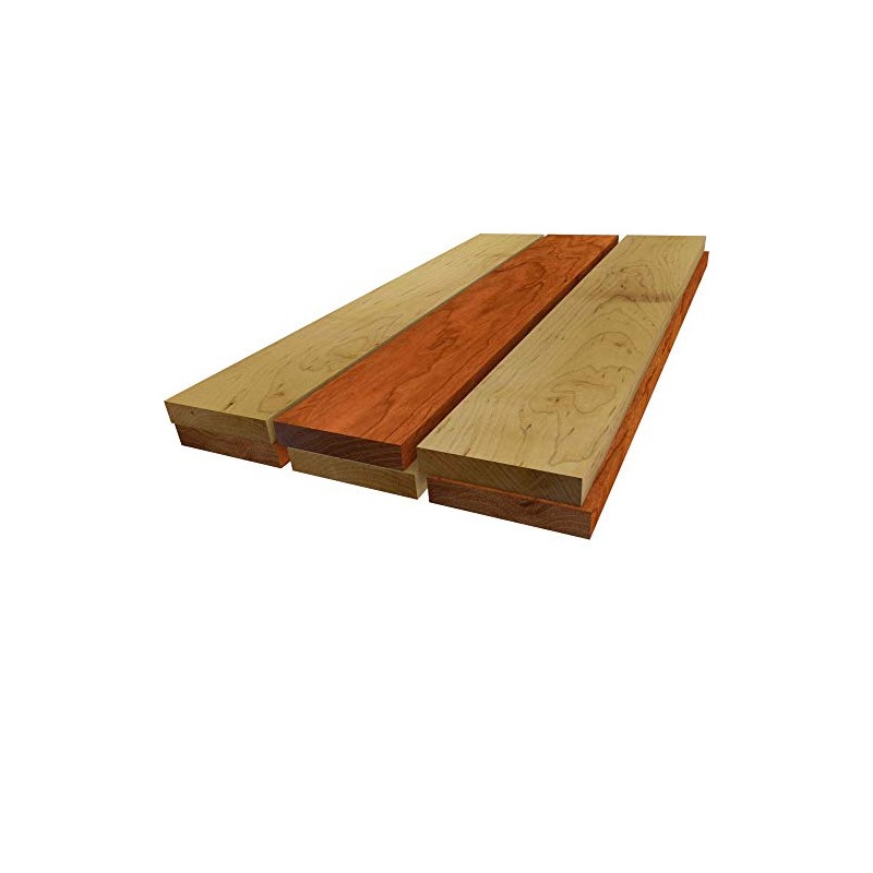 (6) Maple/Cherry Boards 3/4" X 4" X 24" (3 Maple,