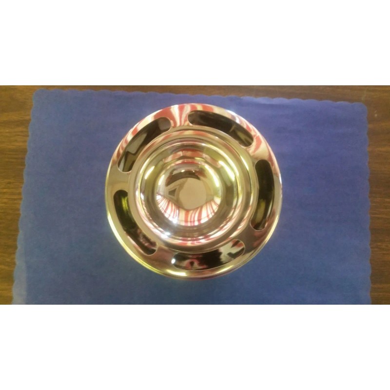 Adcraft 5" SEAFOOD/SHRIMP COCKTAIL SUPREME 3 PIECE BOWL SERVER SET