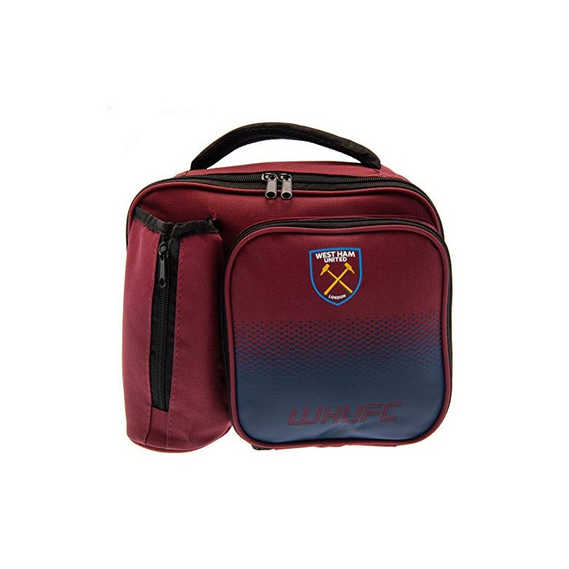 West Ham United FC Fade Lunch Bag (One Size) (Burgundy)