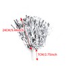 OUKENS Cheerleading Poms, 7 Colours, 6 Pieces, Metallic Cheerleading Pom