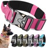 AKOFIC Tactical Dog Collar, Heavy Duty Wide Dog Collar with