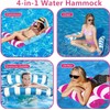 Air Mattress Water, Air Mattress Pool, 4 in 1 Inflatable