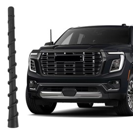 Erato Antenna 7 Inch Compatible with 1999-2025 Chevy Silverado GMC Sierra 1500 2500 3500 Truck Pickup Direct Replacement Antenna Rod for Enhanced AM/FM Reception