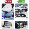 DKDDSSS Windscreen Cover, Ultra Thick Windscreen Cover, Foldable, Winter Car