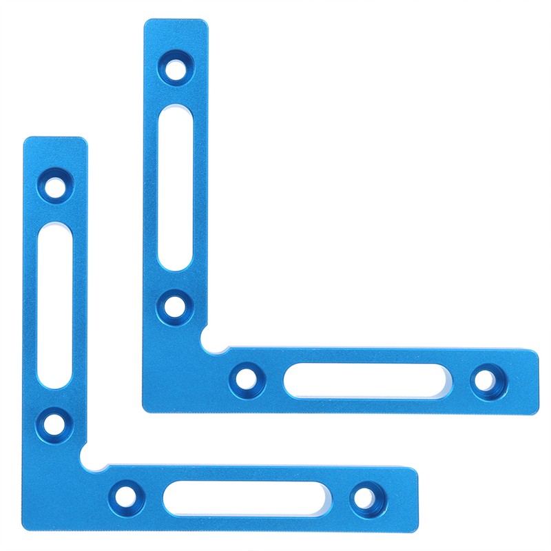 2Pcs/Set Aluminum Alloy Carpenter 90 Degree Right Angle Positioner Clamps