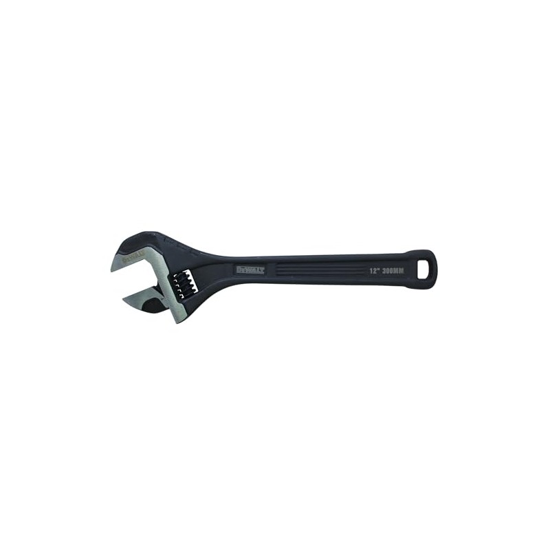 Dewalt All Steel Adjustable Wrench 12in, with Precision Engineered Jaws