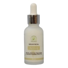 Serum Facial Arroz Productos Mart Mexico Noche 30ml Anti Edad Poros                                                                                   