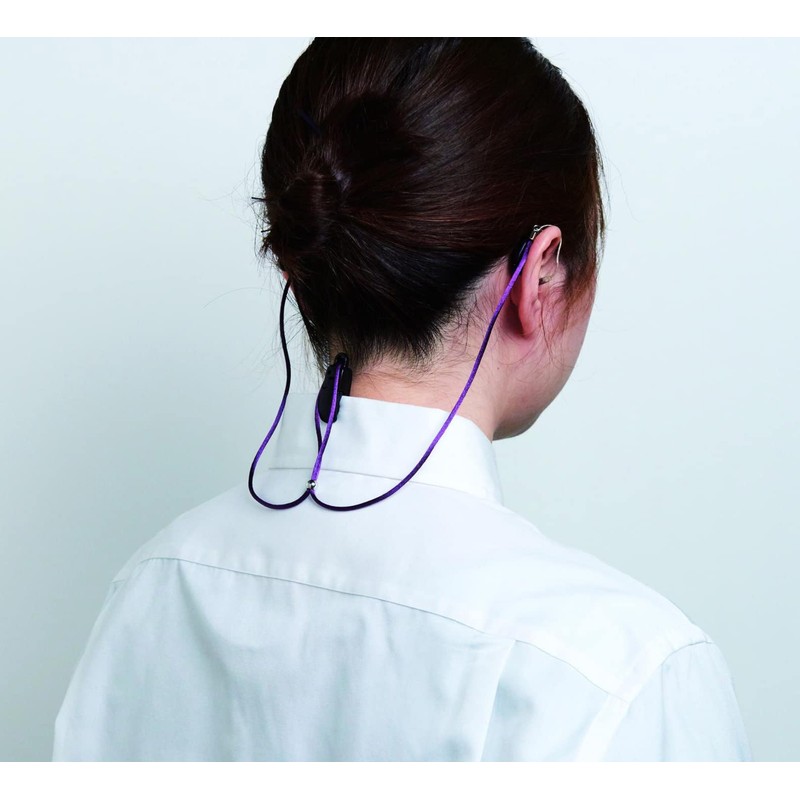 Megan 9216-03 Hearing Aid Strap, Anti-Loss, Fall Prevention, Clip, Beige,