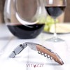 Vituzzi Sacacorchos para Vino de Acero Inoxidable con Corta Cápsulas