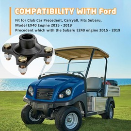 RAPIHIDAN Rear Wheel Hub Assembly 103995001 Compatible with Club Car Precedent Carryall, Subaru, Model EX40 Engine 2015-2019, Part Number 1039950-01