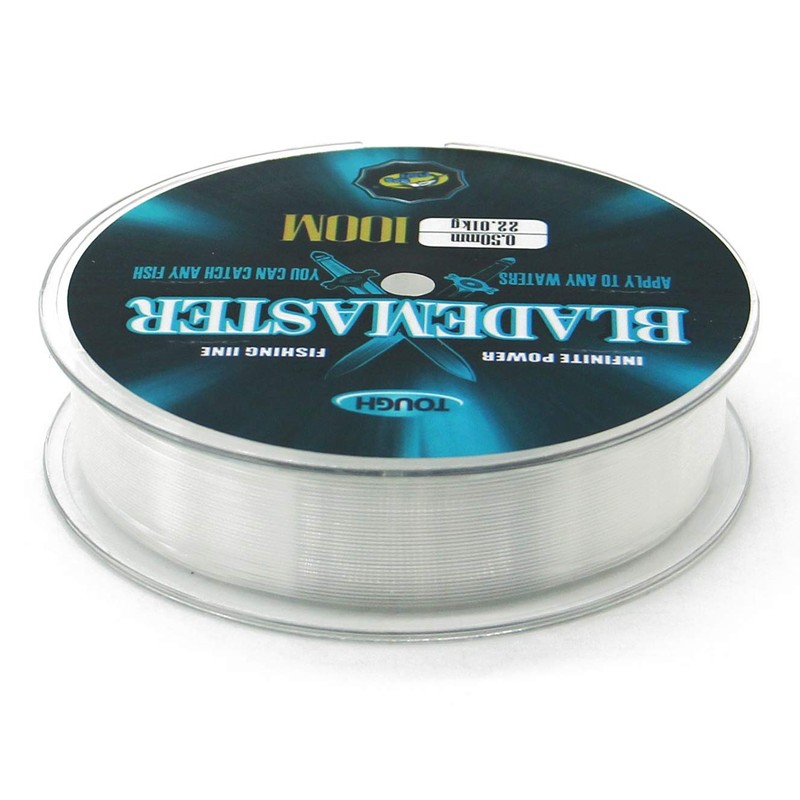 BPS Fishing Line Nylon Multifilament Transparent Colour Strong Material