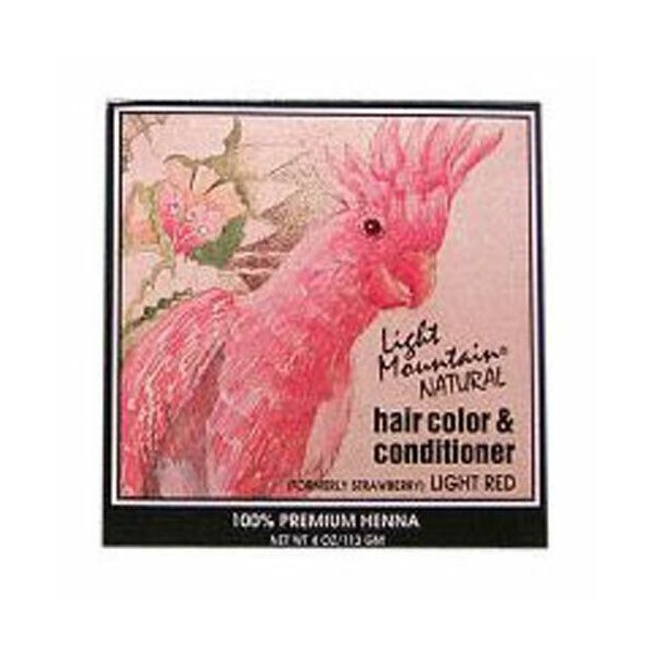 Narural Hair Color and Conditioner Light-Red 4 Oz