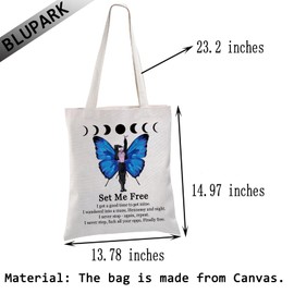 Singer Inspired Tote Bag Singer Merchandise Gift Free Lyric Shopping Bag Korean Music Groups Fans Gift (Set Me-2)