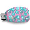 GogglesCover: Protective ski and snowboard goggles cover, hibiscus pink design