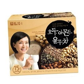 Damteo 차 오리지널 호두 율무 아몬드 티백 담터 Cha Original Walnut Job's Tears Almond Tea Bags Damtuh