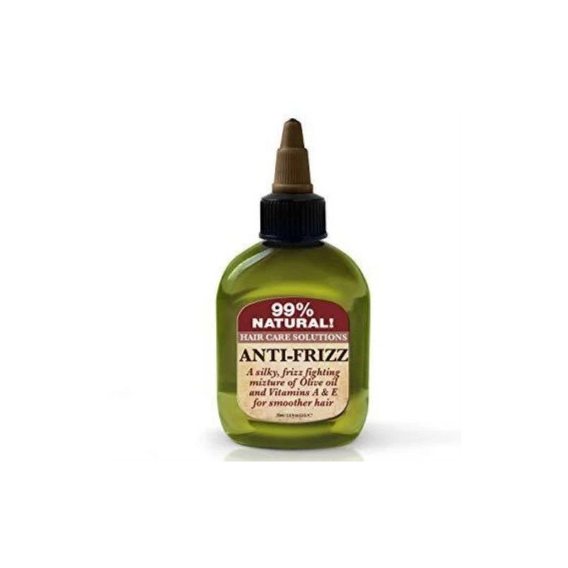 Difeel Premium 99% Natural Anti-Frizz Hair Oil w/Olive Oil, Vitamins