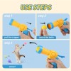 CA&T Cat Ball Toy Launcher Gun33pcs Cat Toys for Indoor