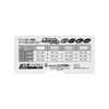 Ring Star PC-142-10S Pocket Case, Clear, L 5.5 x W
