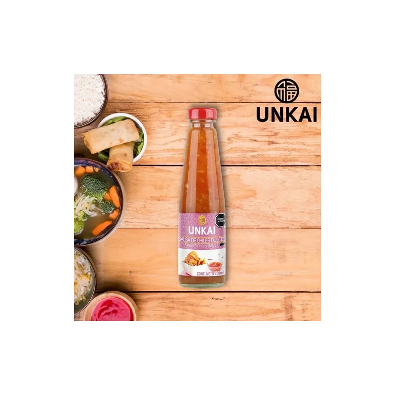 Salsa De Chiles Dulces Unkai 250ml